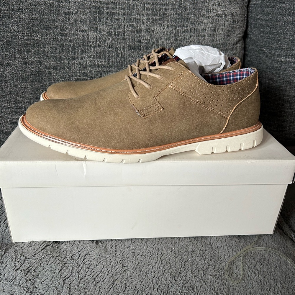 Ben Sherman Dirk Derby Brown Oxfords